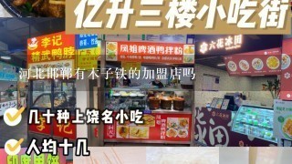 河北邯郸有木子铁的加盟店吗